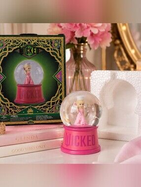 Wicked Glinda Mini Snow Globe Collectible Decor